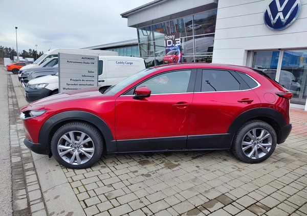 Mazda CX-30 cena 126000 przebieg: 17636, rok produkcji 2022 z Mieroszów małe 191